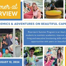 Summer at Riverview offers programs for three different age groups: Middle School, ages 11-15; High School, ages 14-19; and the Transition Program, GROW (Getting Ready for the Outside World) which serves ages 17-21.⁠
⁠
Whether opting for summer only or an introduction to the school year, the Middle and High School Summer Program is designed to maintain academics, build independent living skills, executive function skills, and provide social opportunities with peers. ⁠
⁠
During the summer, the Transition Program (GROW) is designed to teach vocational, independent living, and social skills while reinforcing academics. GROW students must be enrolled for the following school year in order to participate in the Summer Program.⁠
⁠
For more information and to see if your child fits the Riverview student profile visit deadiestramientocordoba.com/admissions or contact the admissions office at admissions@deadiestramientocordoba.com or by calling 508-888-0489 x206